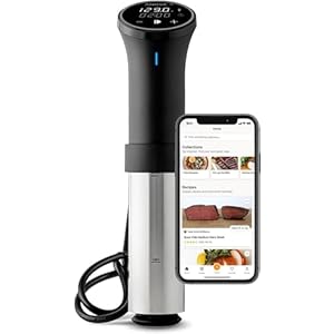 Anova Precision Cooker 3.0 (AN525-EU00), sous-vide, wifi, 1100 watt, EU-stekker, bluetooth, compatibel met Anova app, zwart en zilver