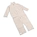 Asixxsix Sandblasting Suit, Protective Blasting Suit, Canvas Leather Protective Safety Suit, Paint Coveralls for Painting Cutting Polishing Industrial Work