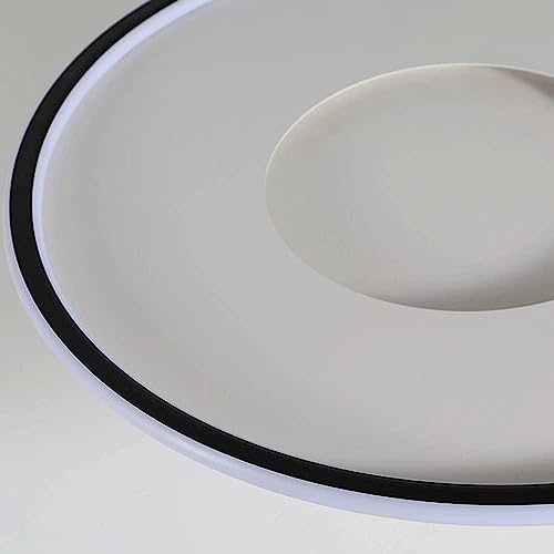 Plafonnier LED rond résout éclairage agressif salon chambre télécommande - 6
