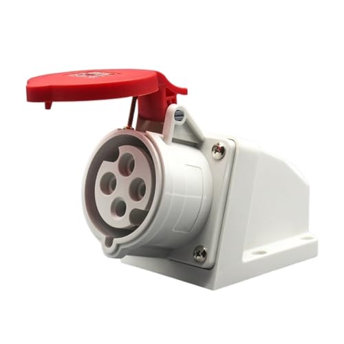 ��h���H�Ɨp�v���O 3 �� 5 �R�A�h���q��\�P�b�g 16A32A �I�X�ƃ��X�̃h�b�L���O �R�l�N�^(4-core32Aopen-mountedsocket)