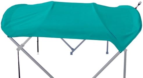 8' x 8' Sunbrella® Replacement Pontoon Bimini Top and Boot (Aquamarine)