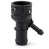 CARBBIA Engine Coolant Heater Hose Connector Compatible with AUDI A3 TT Compatible with Skoda OCTAVIA Compatible with VW GOLF 1K0122291C 1K0 122 291 C 1K0122101BB 1K0 122 101 BB 1K0122101BC