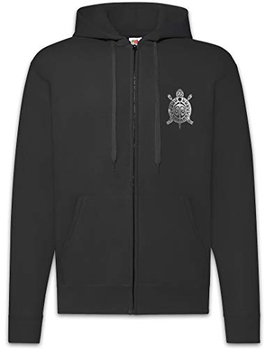Sweat Urban Backwoods Aztec Turtle Capuche Zippé Contre le Froid