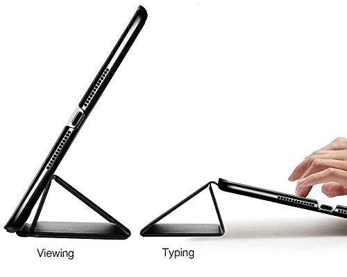 Image of Mcart Flip ipad Cover iPad 9.7 case 2018 /2017 5th ipad case 6th Generation Tifold Matt Black