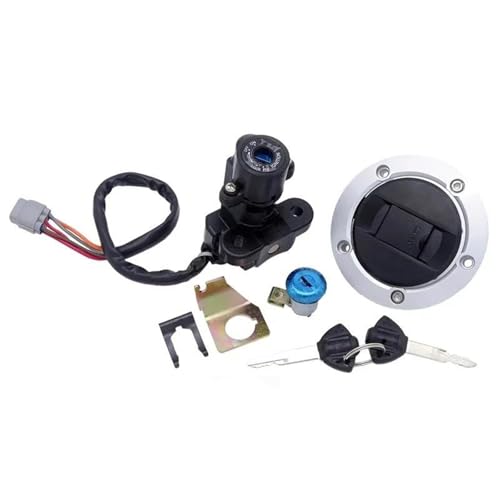 Kit serrure et bouchon de réservoir carburant pour Suzuki GSXR finition alu