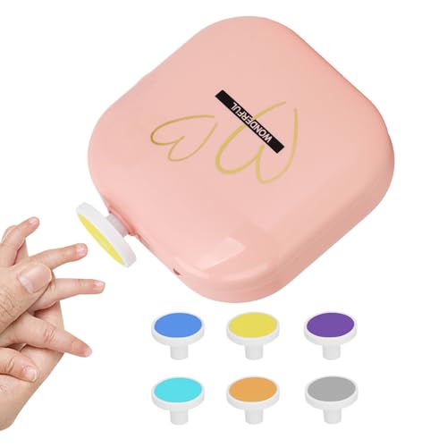 Electric Nail File, Nail Trimm Electric, Nail Trimmer Electric USB Cargas - Herramienta de manicura de bajo ruido con uñas de luz LED Soluciones polacas para niños