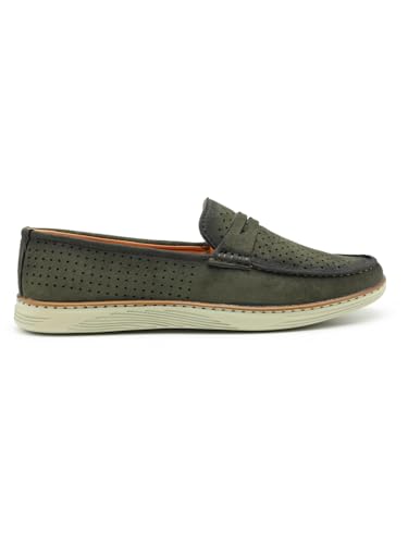 Image of Men's Denim Causal Loafers | Premium Breathable Upper | Driving Loafers | Lighweight Slip-On's | Soft Cushioned Insole | Super Flexible, Comfortable for Men