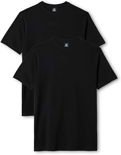 LERROS - Herren Rundhals Doppelpack Tshirt, Regular Fit, (2003014),...