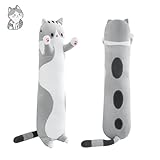 ELECTRIC CHOICE Almohada de Peluche de Gato, Suave Juguete para Dormir, Animales y Figuras de Peluche, Muñeca Elástica,...