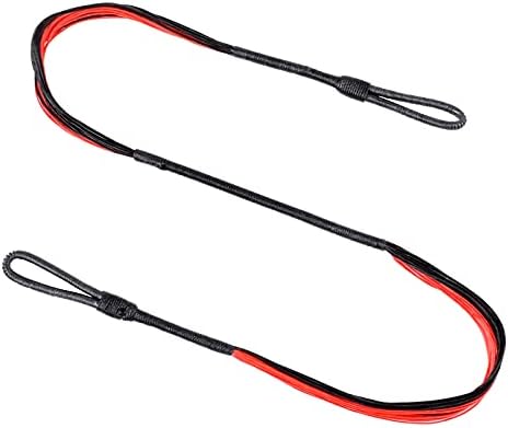 NBCGGS 19.3" Cobra Adder String Replacement Crossbow R9 Cobra Adder Crossbow String,20 Strands HMPE 1600D,Red