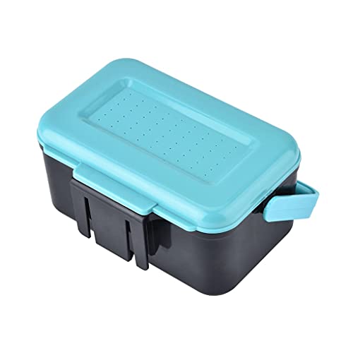 NOOFIE Caja de Almacenamiento portátil para cebos, Caja contenedora de Aparejos de Pesca, Caja de Cintura Colgante, Caja de Accesorios para Aparejos de Pesca