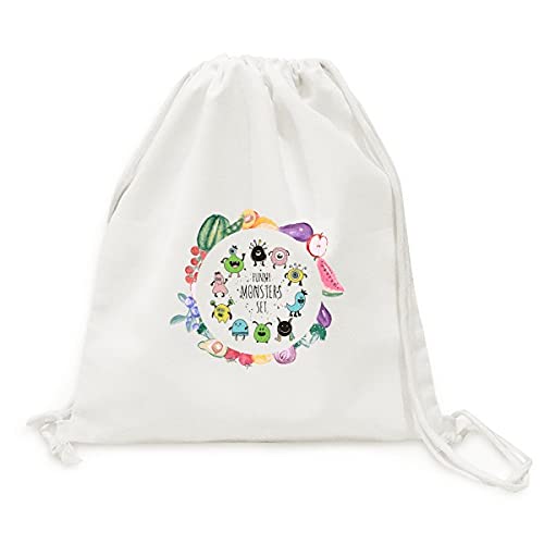 Sac univers et monstre alien pliable à sangle pour fruits légumes