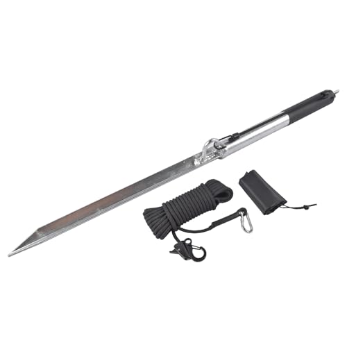 39" Sand Spike Boat Anchor Pole with Stainless Steel Boat Anchor Hook and 50ft Line Replacement for Boats, Jet Skis, Pontoons, and Kayaks, Slide Pole System for Shallow Water, Sandbars, Beaches by GELUOXI - Image 5