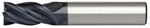 Image of Alfa Tools HPSC60609AL 3 /16X3 /16 4 Flute Single End High Performance AlTiN Carbide End Mill Made In USA,