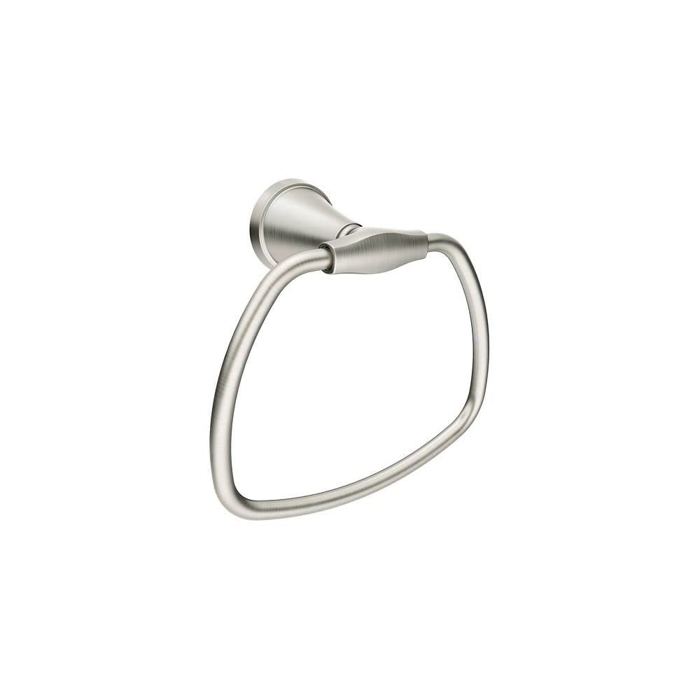 Anneau porte-serviettes BN design Tiffin en nickel brossé mat