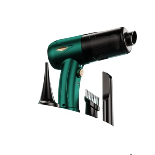 Amecke車用掃除機、手持ち掃除機、多機能ミニ掃除機、小型掃除機、大きな吸引力、長いバッテリー寿命、ポータブル、ワイヤレス、車、軽量/ビジネス/キーボード掃除/車の掃除/家具//ホーム ブラック (グリーン)