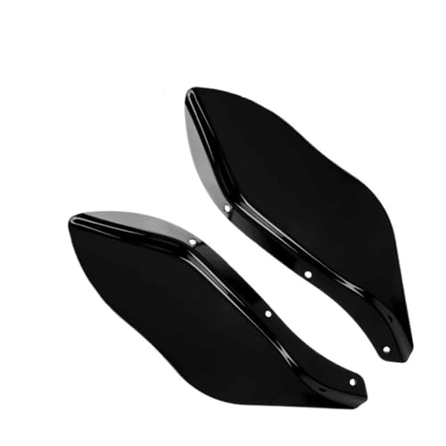 Déflecteurs d'air noirs pour carénage latéral Batwing pour stopper les turbulences moto