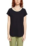 Rundhalsausschnitt edc by ESPRIT Unifarbenes T-Shirt