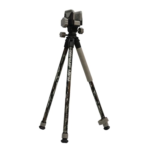 Image of BOG DeathGrip Bantam Hunting Tripod, 20 inch-42 inch, Gun Clamp, Sitting Height