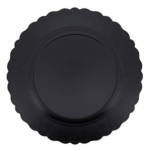Platos cargadores con diseño ondulado set 4 piezas miniatura 2