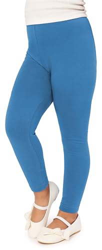 Merry Style Leggins Mallas Pantalones Largos Ropa Deportiva Niña MS10 130 (Azul, 152 cm)