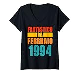 Photo Gallery donna fantastico da febbraio 1994 maglietta con collo a v Photo Gallery donna fantastico da febbraio 1994 maglietta con collo a v