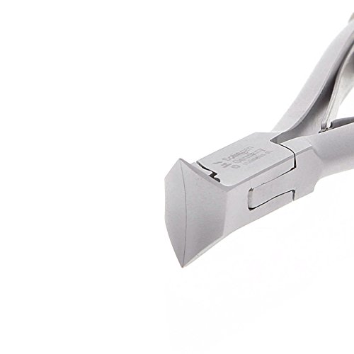 Kopfschneider Fußpflege Nagelzange 12cm mit halber Schneide, perfekt für Frauenhände