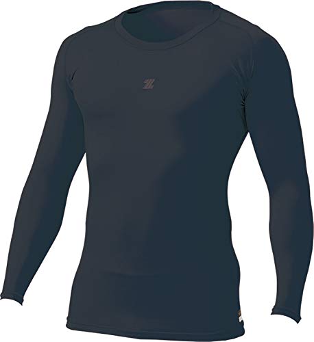 ZETT 野球 プロステイタス PCW クルーネック長袖アンダーシャツ ブラック O BPRO800C