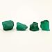GEMHUB Gemstone For Jewelry 35.00 Ct Natural Rock Rough Raw Green Emerald Loose Gemstone for Jewelry Making Lot of 4 Pcs