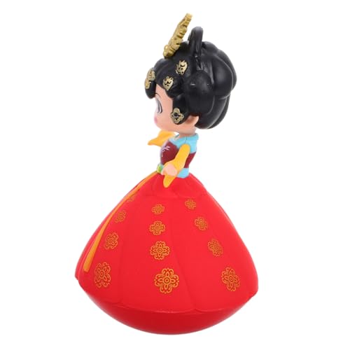 ifundom 赤ちゃん ミュージカル 樹脂 漫画 タンブラー おなか 時間 楽しい カラフルな デザイン 中国 唐 王朝 置物 中国 伝統的な