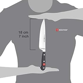 Upgrade Your Kitchen: Buy the Wüsthof Classic 7-Inch Chef's Knife in Elegant Black – Wüsthof