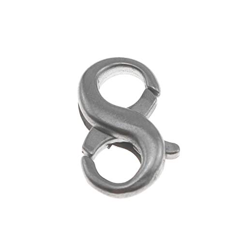 Dttra Double Opening Stainless Steel Eight Extender Connector Lobster Clasp For Diy Jewelry Accessories #TOP8