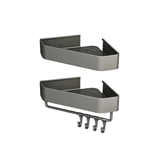 Cesta triangular de baño sin agujeros para evitar daños en azulejos 2