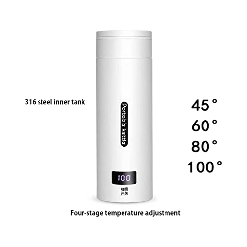 Hervidor eléctrico portátil con capacidad 500 ml miniatura 3