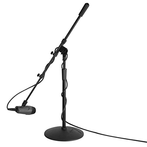 On-Stage Ms9417 Kick Drum/Amp Telescoping Microphone Boom Stand,Black #TOP5