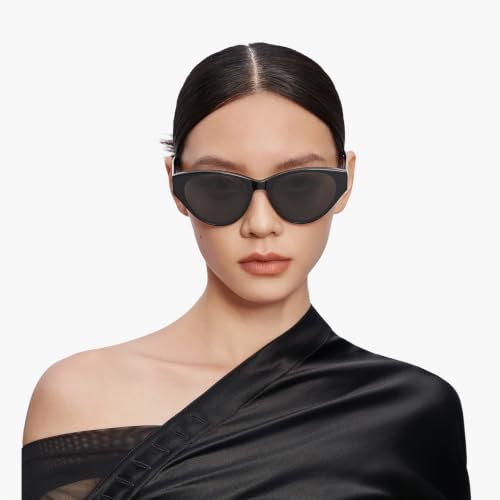 Image of Retro Cat Eye Sunglasses for Women Men UV400 Protection