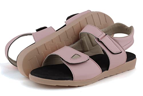 Image of HEALTH FIT Extra Soft Ortho Care Diabetic & Orthopedic Sandal /Doctor Sandal Footwear with Arch Support Women Brown