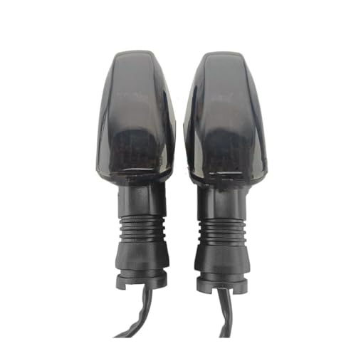 Image of AIERDEYP Turn Signal Indicator Compatible With Kawasaki Ninja ZX-6R 1000 KLE 500/650 Motorcycle Turn Signal Front Rear Indicator Flasher Light(Smoked)