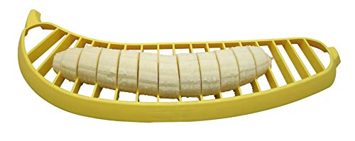 Fatiador de Banana com Parte Operante de Plástico Fackelmann Amarelo