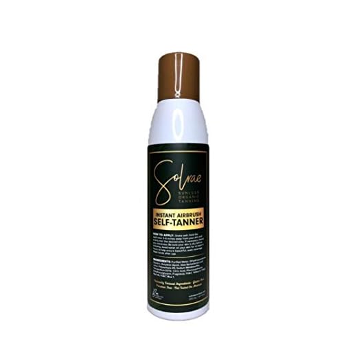 Solrae Sunless Organic Tanning Spray 7 Ounces