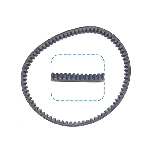 Courroie 743 20 30 crantée haute résistance pour variateur CVT GY6 150cc