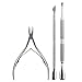 Produktbild Swiftswan 3Pcs Nagel Nagelhaut Löffel Clipper Clipper Clipper Maniküre Tool Kit Set Tragbar Silber