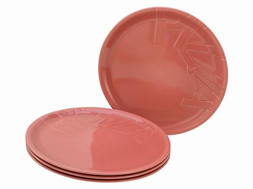 Creatable, 21668, Serie Gourmet, 4-teiliges Geschirrset, Pizzateller...