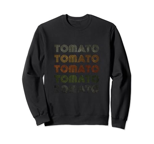 Love Heart Tomato Tee Grunge Vintage Style Black Tomate Sudadera
