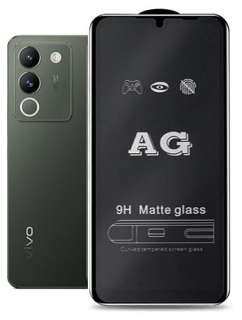Image of For Vivo Y200 Matte Tempered Glass Screen Protector Premium HD+ Matte with Edge to Edge Full Coverage, Matte