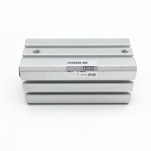 Cilindro compacto de doble efecto CQSB12 neumático con carrera corta de 5mm 3