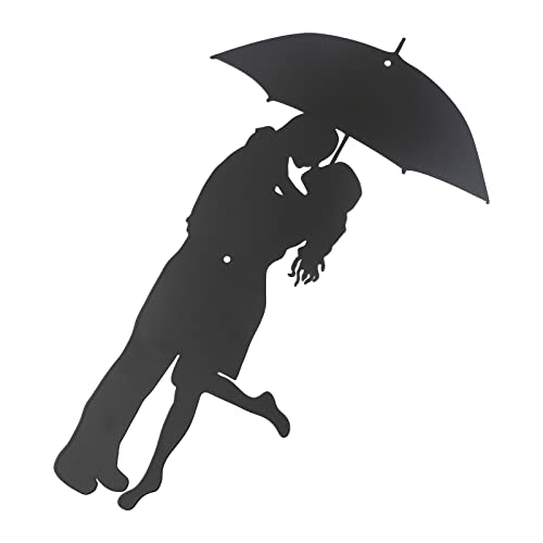 Dgfjy Umbrella Couple Wall Decor Art Sign Plaques Bedroom Ornament For Home Wedding Decoration Wall Sculpture Decor Metal Wall Art Decor thumb #6