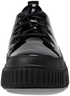 Timberland Women's Greyfield Leather Ox Oxford, Black Full Grain Patent, 9 | Image 5