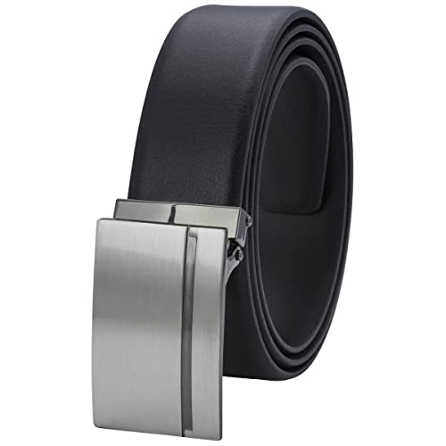 LINDENMANN Leder-Gürtel Herren Rindleder schwarz, Größe/Size:110,...