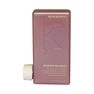 KEVIN.MURPHY HYDRATE-ME.WASH – Hydrating Shampoo for Natural & Coloured Hair – For Dull, Parched & Dry Hair – Deep Nourish Shampoos – 250 ml / 8.4 fl oz